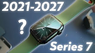 Apple Watch Series 7  Long Term Review Should you buy it in 2024 Battery Features Speed [upl. by Doykos]