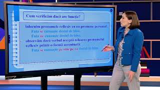 TeleŞcoala Limba şi literatura română clasa a VIIIa – Construcţii cu pronume reflexive TVR2 [upl. by Krawczyk]