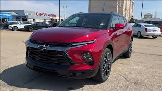 2024 Chevrolet Blazer RS Review  Wolfe Chevrolet Edmonton [upl. by Huda]