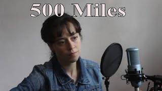 500 miles Joan Baez cover Amanda DeLallo [upl. by Nymassej]