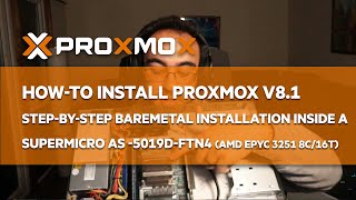 EN How to Install Proxmox 81  Complete stepbystep [upl. by Basile]