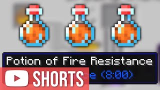 How to make a Potion of Fire Resistance in Minecraft 117 [upl. by Trygve]