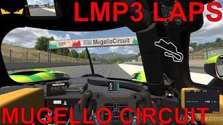 iRacing LMP3 Mugello Practice Laps 141932 [upl. by Haodnanehs679]