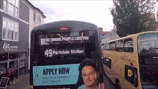 Full Route Visual Brighton and Hove Route 5B University of Sussex  Hangleton [upl. by Suhploda104]