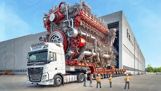 INSIDE The Building of the Worlds Largest amp Most Powerful Ship Diesel Engine Ever Built [upl. by O'Meara]