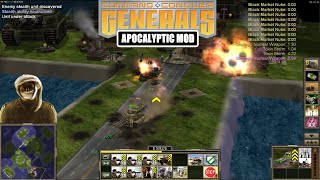 GLA Frankenstein tank hero CampC Generals Zero Hour Apocalyptic mod [upl. by Kosel]