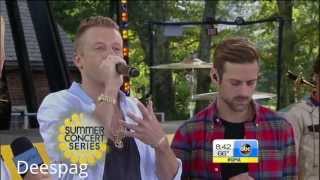 Macklemore Ryan Lewis White Walls GMA Good Morning America HD [upl. by Aitnic]