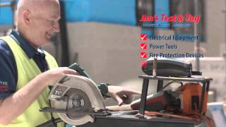 Jims Test amp Tag  Testing amp Tagging Services  TVC [upl. by Rona]