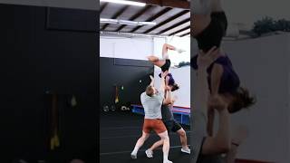 I keep getting pushed around ☠️ cheer stunt shorts [upl. by Aisya]