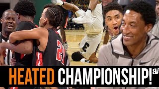 Sierra Canyon VS Etiwanda REGIONAL FINALS Gets HEATED amp PHYSICAL Scottie Pippen Jr SHINES [upl. by Silverman12]