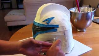 Star Wars Cake  How to make Buttercream [upl. by Anilocin]