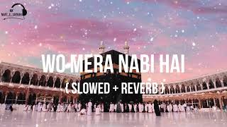 Wo Mera Nabi Hai slowedreverb Naat  Lofi Naat 2024 [upl. by Nivloc543]