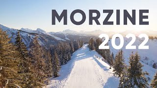 Skiing  Snowboarding 2022  MorzineAvoriaz  FranceSwitzerland [upl. by Wylen]