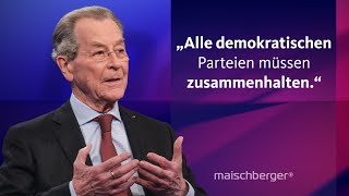 Franz Müntefering über den Krieg gegen die Ukraine Gerhard Schröder und die Ampel  maischberger [upl. by Stalker]