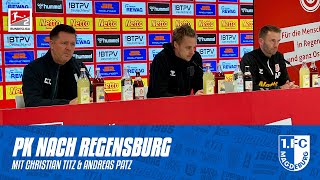 „Hätten unsere Umschaltaktionen klarer ausspielen müssen“  PK nach dem Spiel bei Jahn Regensburg [upl. by Lala601]