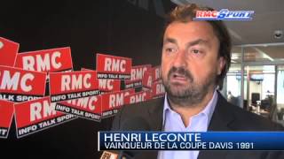 Roland Garros  Leconte  « Tsonga est percutant et autoritaire » 0306 [upl. by Lyrehs]