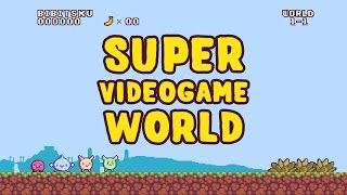 Super Mario Theme Song Cover  8Bit Video Games Live On  Bibitsku [upl. by Idnis]