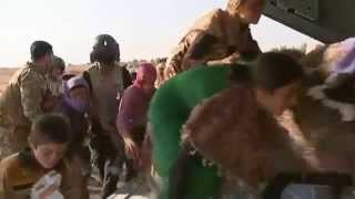 The desperate struggle to save Iraqs stranded Yazidis [upl. by Kevon]