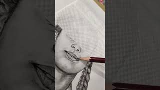 ✍️ Charcoal pencil artwork😃 sketch tamilsong drawing trending short [upl. by Edmon]