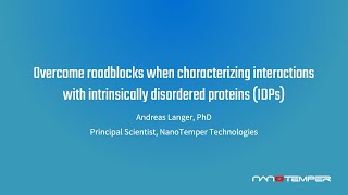 Study IDPs Direct binding and displacement assays of MYCMAX inhibitors [upl. by Eendys]