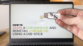 Reinstall Chrome OS on a Chromebook using a USBstick [upl. by Fidelis]