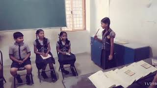 Kannada rajyathasava  Ajith Prithvi  4th Students  Yajnavalkya 2019 PowerofStudent [upl. by Athenian]