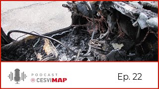 Investigando el INCENDIO de un COCHE ELÉCTRICO Podcast Ep022 [upl. by Dalpe]