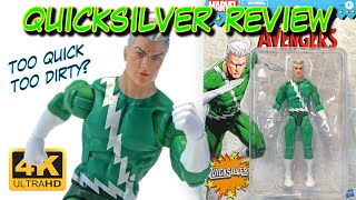 Quicksilver 2024 Avengers Retro Unboxing Review Hasbro Marvel Legends Comparison Head Hand Swaps [upl. by Banyaz121]