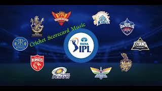 IPL 2022 Scorecard Music [upl. by Ingold]