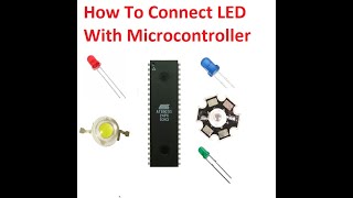 Microcontroller 8051 Project 01 How to Connect a LED [upl. by Lundberg]