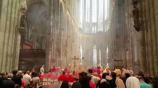 Großer Gott wir loben Dich  Holy God we praise Thy name Te Deum  Kölner Dom 2018 [upl. by Pruter]