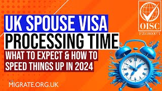 UK Spouse Visa Processing Time 2024 Guide  What You Should Know amp Expect [upl. by Lleira]