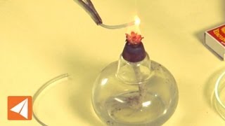 Magnesium burns to combine with oxygen  Types of Reactions  Chemistr [upl. by Irak]