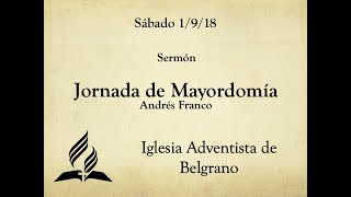 Sermón Jornada de Mayordomía [upl. by Icnarf287]