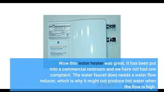 User Review Chronomite SR20L120 HTR SR Series Instant Low Flow Tankless Water Heater small [upl. by Anaib]