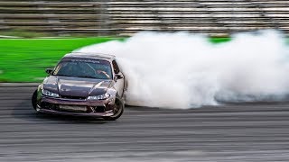 Drift Tire Testing 900hp S15 500hp S13 280hp 350Z [upl. by Lleksah882]