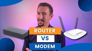 Routers VS Modems  What is the Difference Between a Router and a Modem I Tech Talk [upl. by Akiemaj]