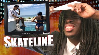 SKATELINE  Nyjah Huston Tiago Lemos Alex Midler Miles Lawrence Sky Brown Shane Oneill NAC [upl. by Enelav]