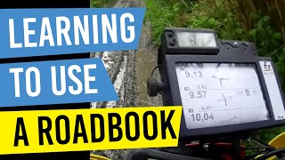 How to use a Motorcycle Rally Roadbook [upl. by Hpotsirhc]