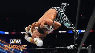 CMLL’s Mistico shows off his aerial offense vs Matt Sydal  2924 AEW Rampage [upl. by Eetsirhc140]