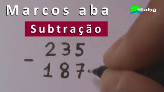 SUBTRAÇÃO  Aprenda a fazer conta de menos subtrair  aula 01 [upl. by Dielu]