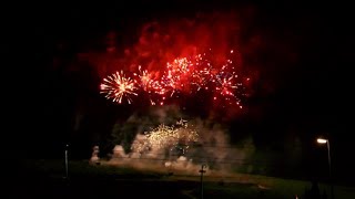 Rhein in Flammen 2018 BingenRüdesheim Panoramaweg Rüdesheim Rottland [upl. by Ursal869]