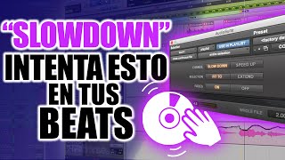 Cómo ralentizar audio EFECTO quotTAPE STOPquot Slow Down en tus PRODUCCIONES  Protools [upl. by Arihsat66]