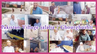 Pakistan Village Jalalia snd Ghourghushti Beautiful Life Pakistan Village Chach Hazro Attock [upl. by Gideon]