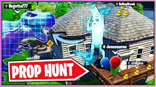 PROP HUNT PARKOUR SUSCRIPTOR FORTNITE MINIJUEGOS [upl. by Orsay]