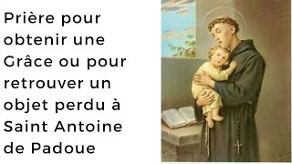 🙏 Puissante Prière à Saint Antoine de Padoue 🙏 pour un Miracle [upl. by Eckblad]