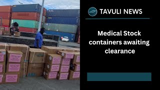 Medical Stock containers awaiting clearance [upl. by Ocirled194]