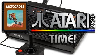 379 Its Atari 2600 TimeMotocross A bit like Enduro from Top Down view [upl. by Boucher350]