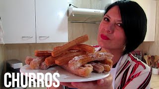 CHURROS CASEROS RAPIDO Y FACIL  Silvana Cocina ❤ [upl. by Calvert405]