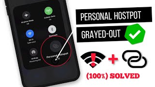 How To Fix iPhone Hotspot Button Greyed Out on iOS 16  iPhone Hotspot Greyed Out issue [upl. by Faunia]